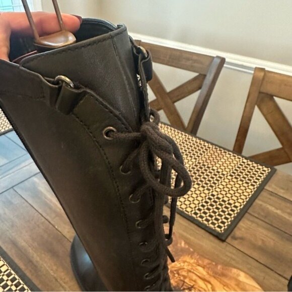 Vintage Soft Leather Black Equestrian Riding Boots Women’s Size 40 / US 10 - Picture 8 of 15